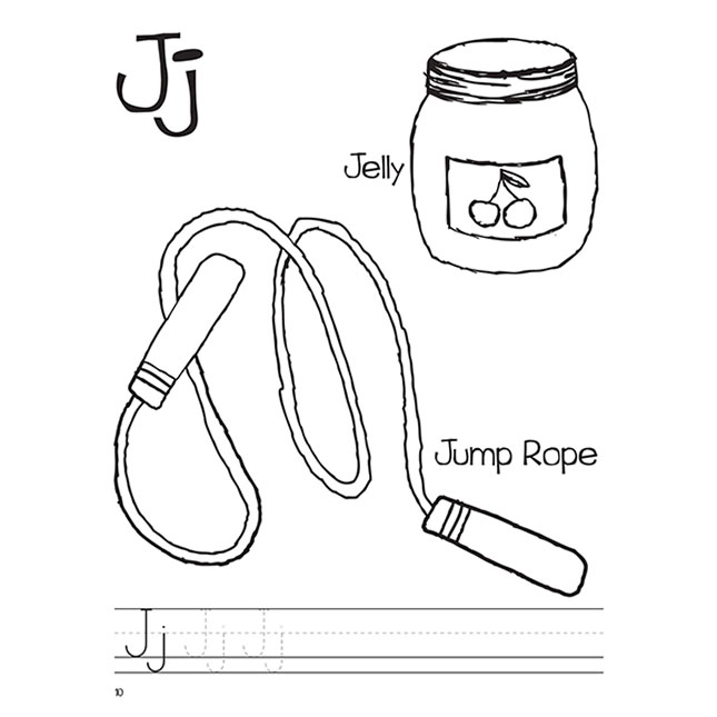 Doodles Alphabet Coloring Fun - - Fat Brain Toys