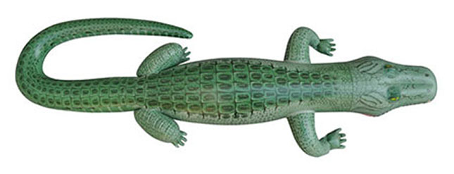 Naef　Alligator　プルトイ Inflatable Alligator - 62 inch - - Fat Brain Toys