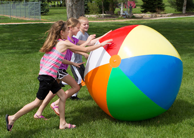 Giant Beach Ball - - Fat Brain Toys