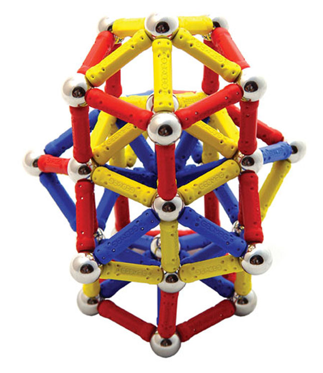 Geomag GeoColor 42 piece set - - Fat Brain Toys