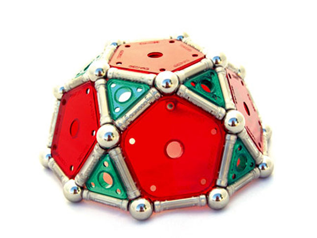 Geomag GeoPanel 440 piece set - - Fat Brain Toys