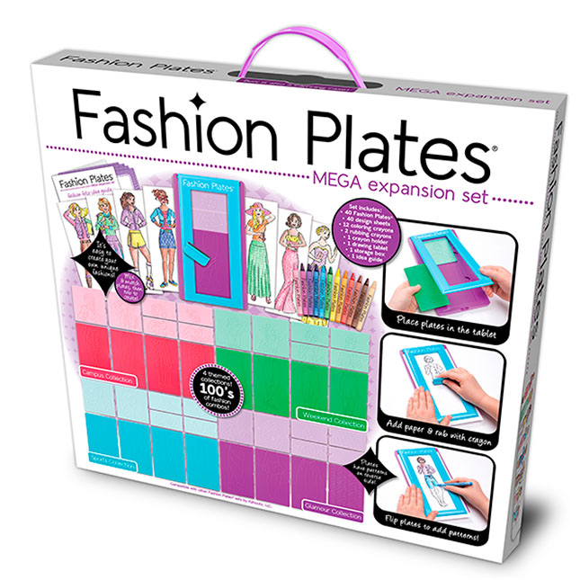Fashion Plates Mega Kit - - Fat Brain Toys