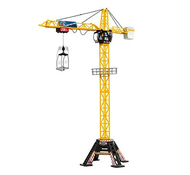 World of Wheels Giant Crane - - Fat Brain Toys