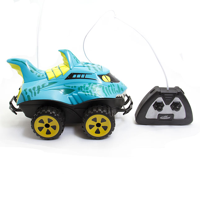 Kid galaxy mega morphibian amphibious rc clearance shark