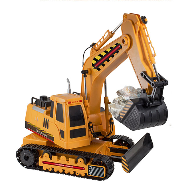 Radio Control Construction with Command Center - Mega Excavator