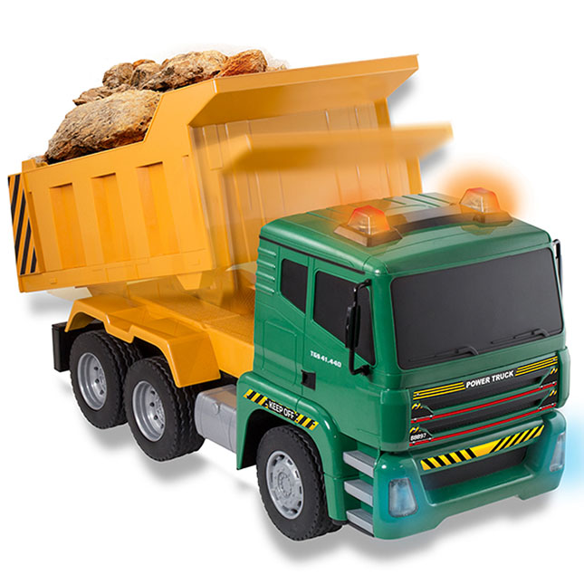 Radio Control Construction with Command Center Mega Dump Truck