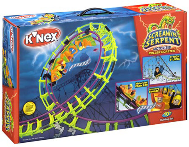 K'NEX Screamin' Serpent Roller Coaster