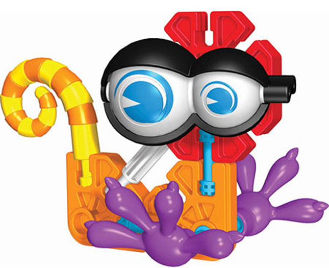 KINちゃん Kid K'NEX Monsters - - Fat Brain Toys