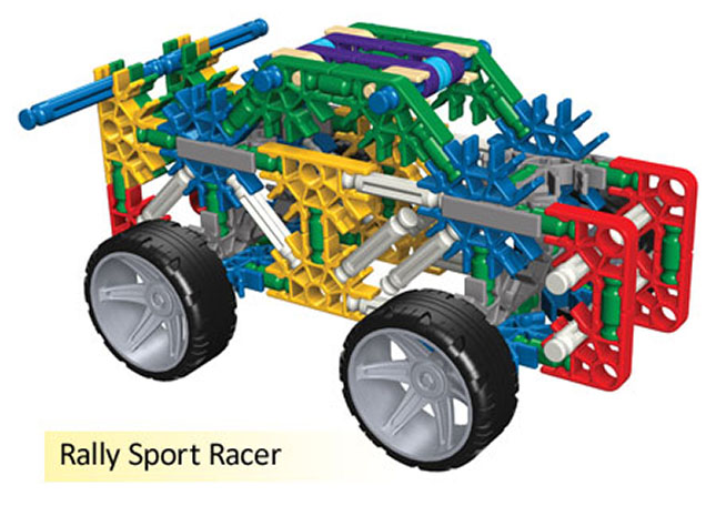 knex 4 wheel drive truck