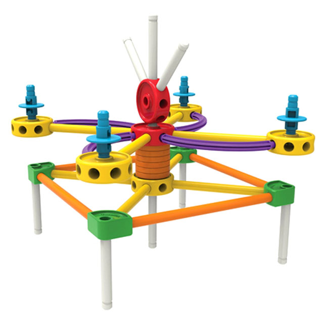 Tinkertoy 65 piece Essentials Value Set - - Fat Brain Toys