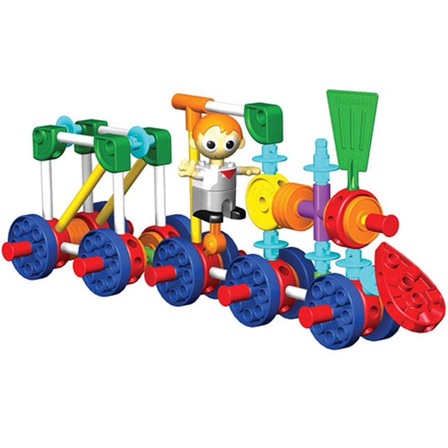Tinkertoy Transit Building Set - - Fat Brain Toys