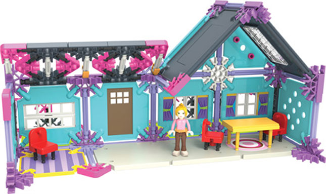 MIGHTY MAKERS Inventors Clubhouse Building Set Girl's Construction