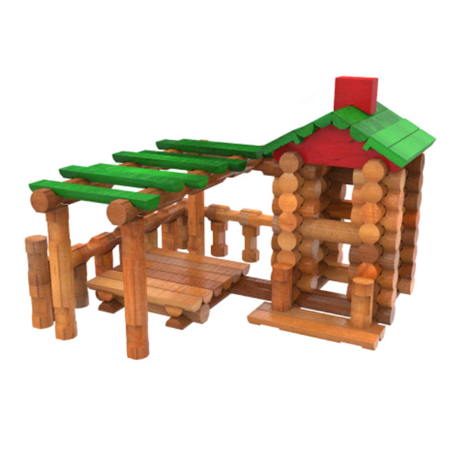 Lincoln Logs Classic Meetinghouse - 117 pc