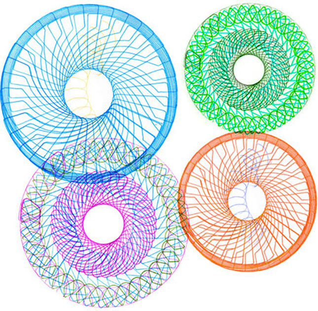 Spule Draw Klutz Spiral Draw - - Fat Brain Toys
