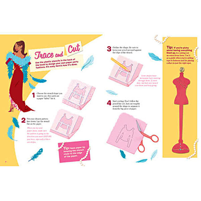 Klutz Paper Fashions Fancy Fat Brain Toys