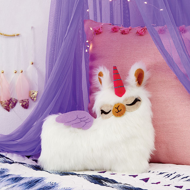 Sew Your Own Furry Llama Pillow - - Fat Brain Toys