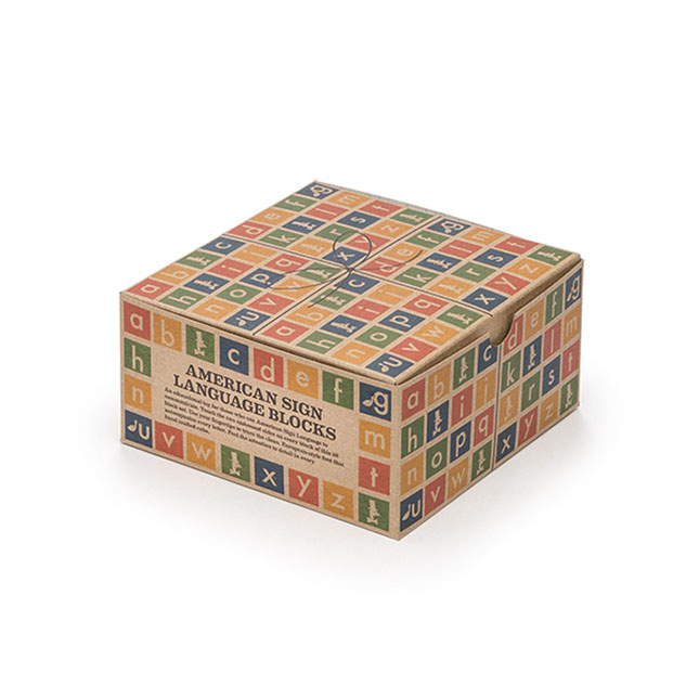 American Sign Language Blocks Fat Brain Toys