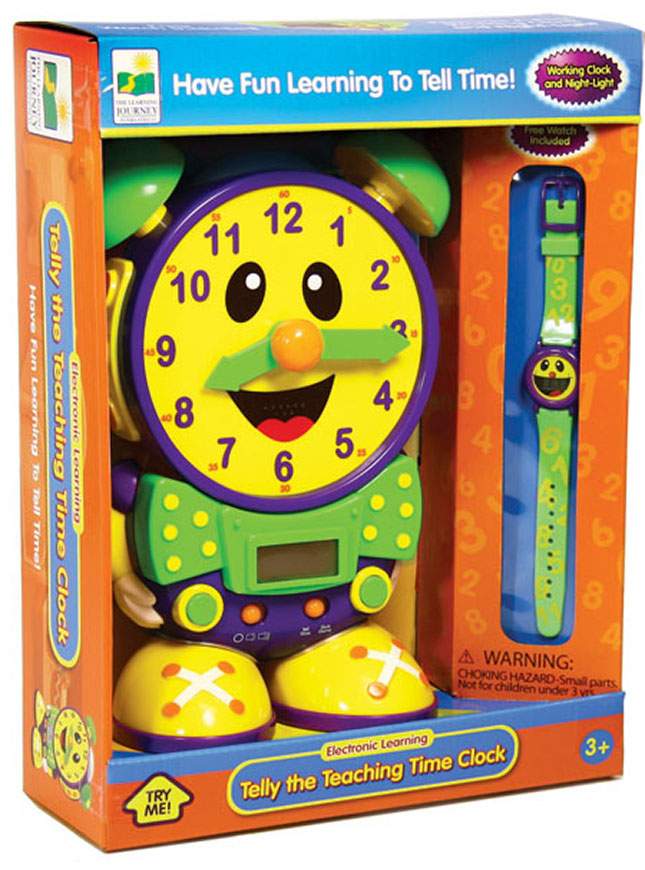 mickey mouse 1981 red yellow blue teaching time clock