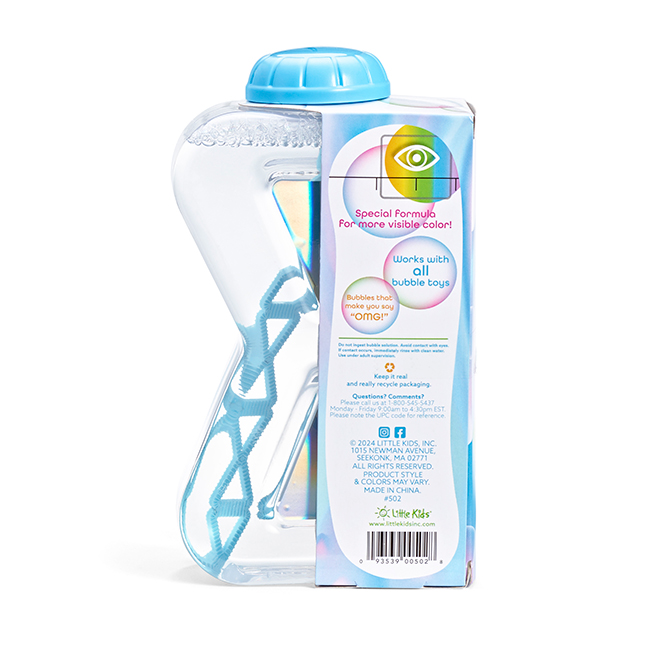 Bubble Vibes OMG Bubble Solution - - Fat Brain Toys