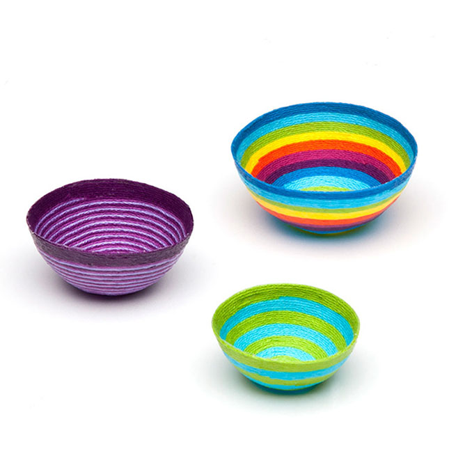 Mini Thread Bowls Kit - - Fat Brain Toys