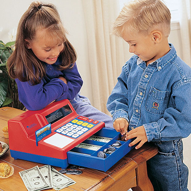 Calculator Cash Register Fat Brain Toys