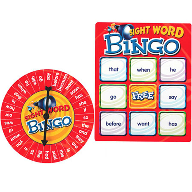 Sight Word Bingo - - Fat Brain Toys