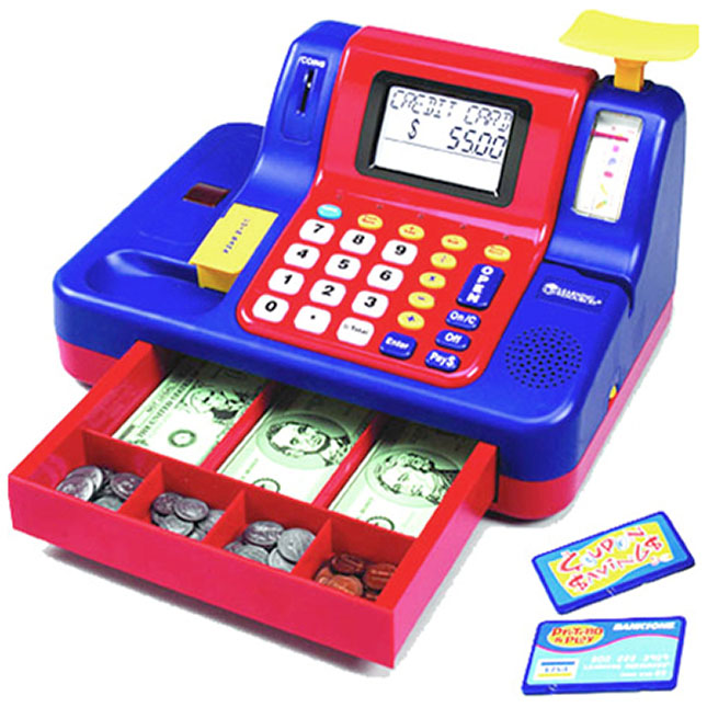 Cash Play Register Pretend Toy Kids Money Learning Preschool toys NEW 2020 