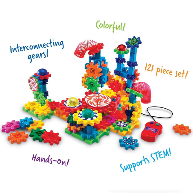 Learning Resources Gears! Gears! Gears! Fun Dizzy terrain motorisé