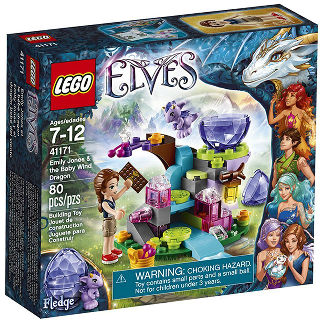 LEGO Elves - Emily Jones & the Baby Wind Dragon - - Fat Brain Toys