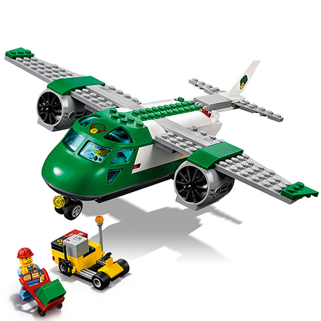 LEGO City - Airport Cargo Plane - - Fat Brain Toys