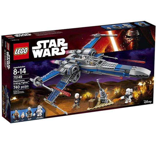 LEGO Star Wars - Resistance X-Wing Fighter - 75149 - - Fat Brain Toys