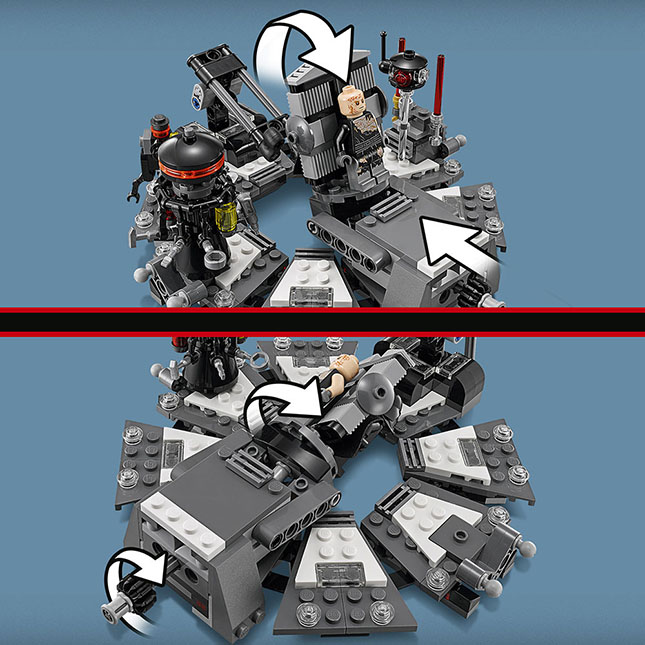 LEGO Star Wars Darth Vader Transformation - - Fat Brain Toys