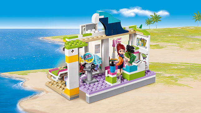 LEGO Friends Heartlake Surf Shop - - Fat Brain Toys