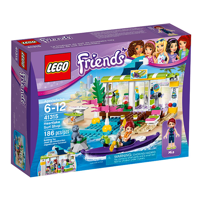 LEGO Friends Heartlake Surf Shop - - Fat Brain Toys