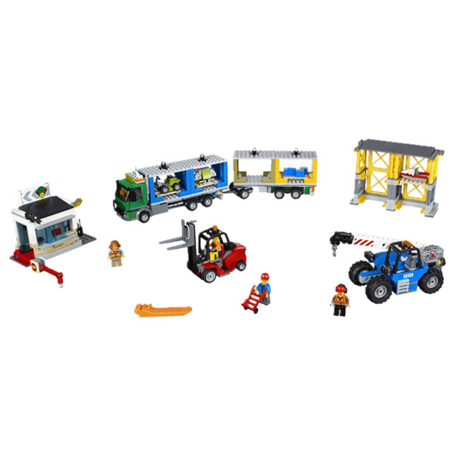 LEGO City Town - Cargo Terminal - - Fat Brain Toys