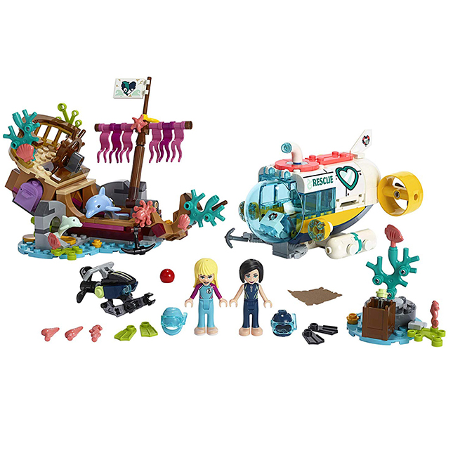 Dolphin Delfin Lego LEGO Friends Dolphins Rescue Mission Fat Brain