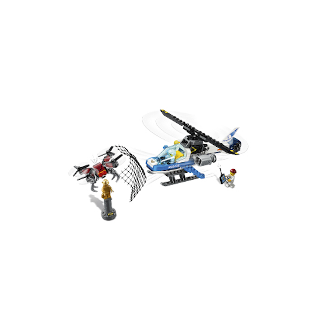 LEGO City Police Sky Police Drone Chase Fat Brain Toys