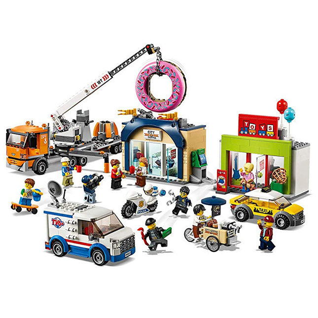 LEGO City Town - Donut Shop Opening 