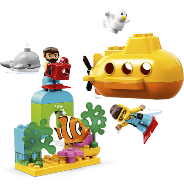 LEGO DUPLO Town Submarine Adventure - - Fat Brain Toys