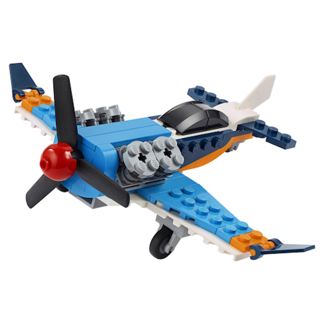 LEGO Creator - Propeller Plane - - Fat Brain Toys