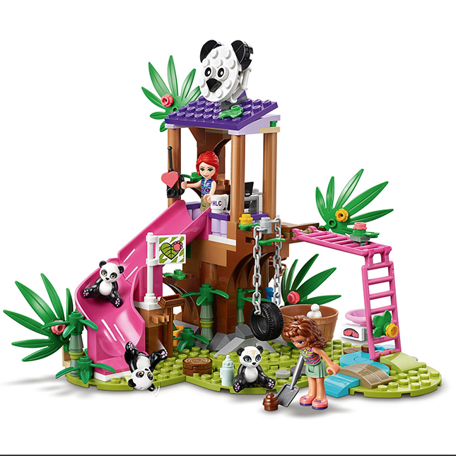 LEGO Friends - Panda Jungle Tree House - - Fat Brain Toys