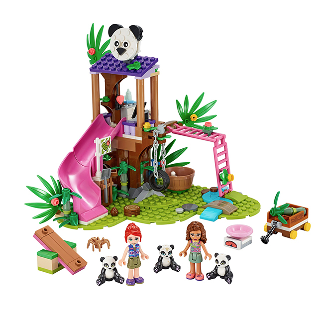 friends panda jungle tree house