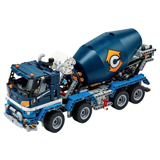 レゴTechnic Concrete Mixer Truck 42112 Building Kit, Kids Will Love Bring The Construction Site to Life with This Cool Concrete Truck Toy Model S Used Set 42112 Technic Concrete Mixer Truck