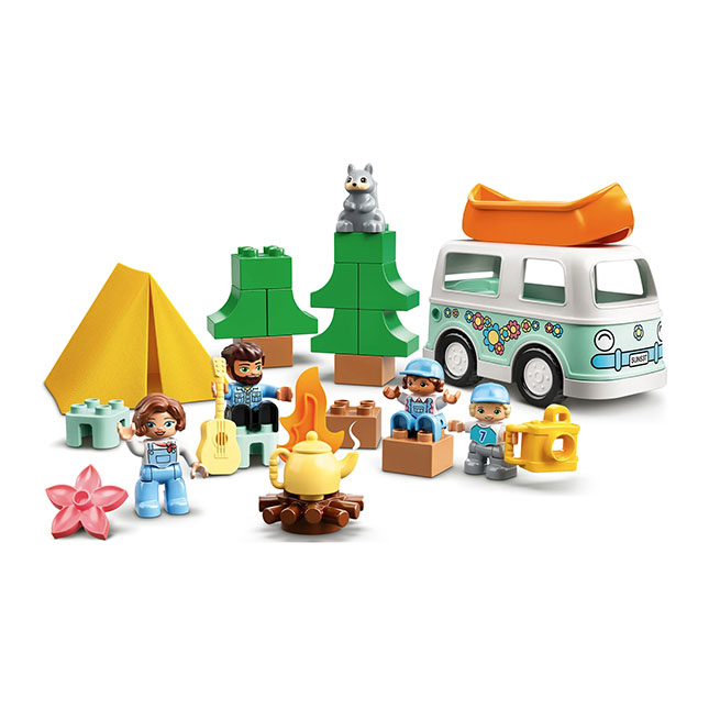 LEGO DUPLO Town - Family Camping Van Adventure - - Fat Brain Toys