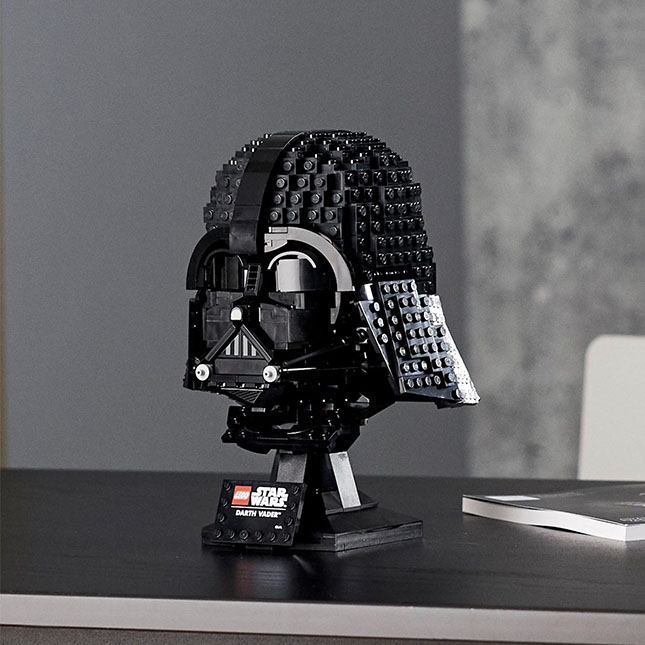 LEGO Star Wars - Darth Vader Helmet V39 - - Fat Brain Toys