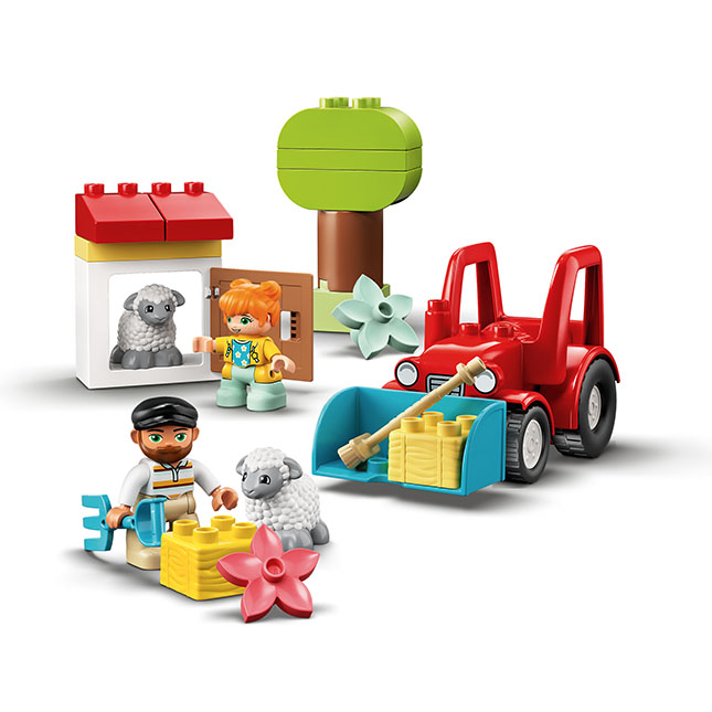 LEGO DUPLO Town - Farm Tractor & Animal Care - - Farm Toys