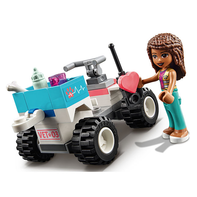 Lego Friends Vet Clinic Rescue Buggy Fat Brain Toys