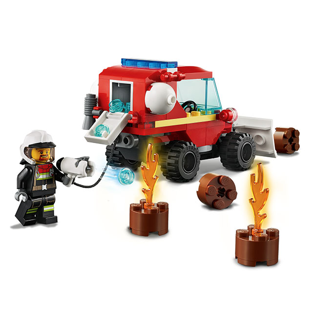 LEGO City Fire - Fire Hazard Truck - - Fat Brain Toys