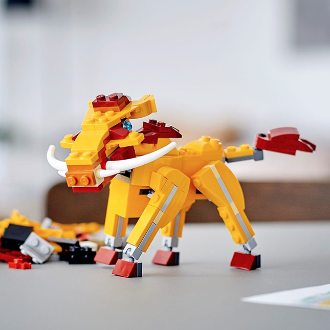 LEGO Creator Wild Lion Fat Brain Toys