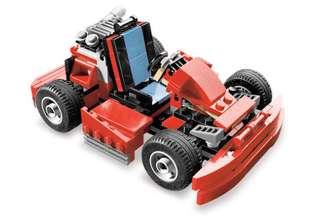 Lego Creator Red Car Fat Brain Toys